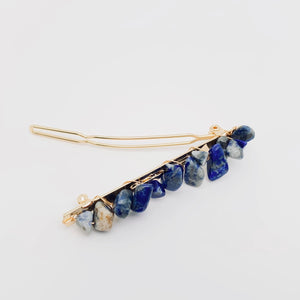 Gemstone Barrette