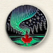 Load image into Gallery viewer, Aurora Canada Enamel Pin

