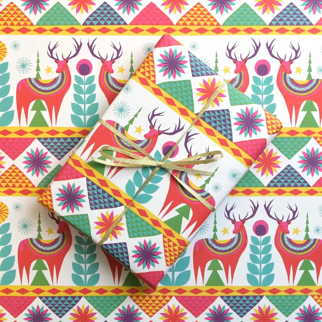 Winter Holiday Gift Wrap