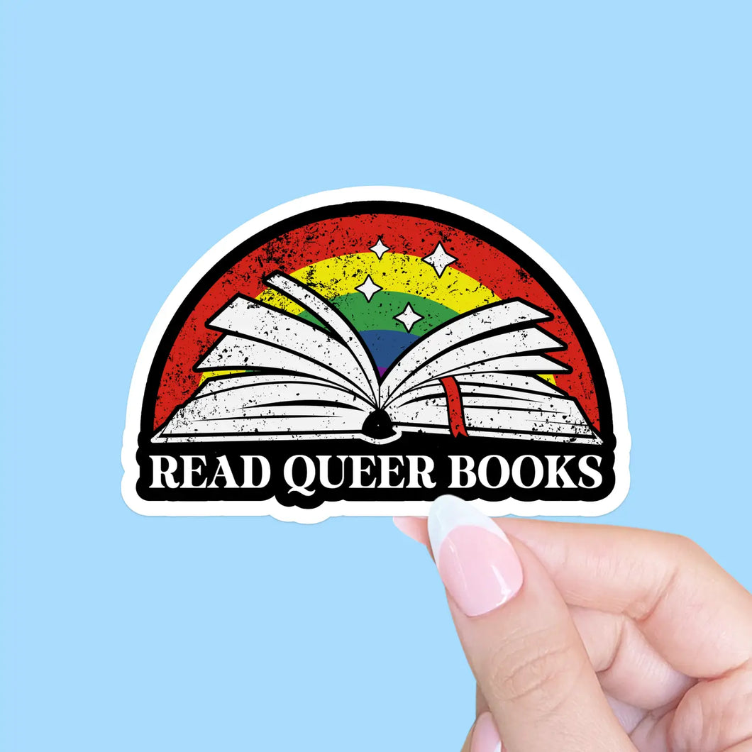 Read Queer Books Sticker