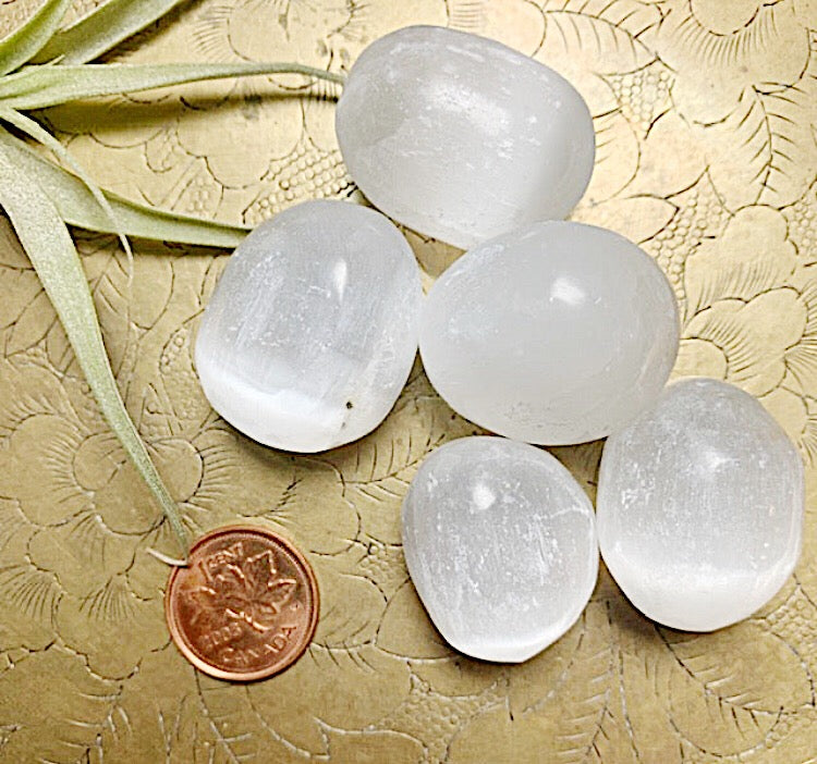 Selenite Tumbled Gemstone