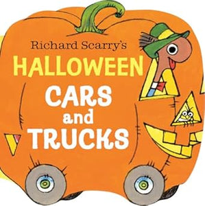 Richard Scarry's Halloween Cars and Trucks Board Book [Richard Scarry]