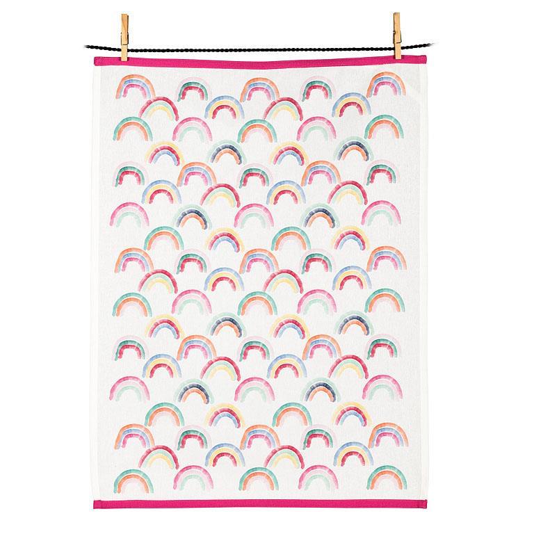 Rainbows Dish Towel