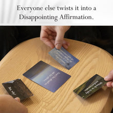 Load image into Gallery viewer, Disappointing Affirmations: The Game [Dave Tarnowski &amp; Ridley&#39;s Games]

