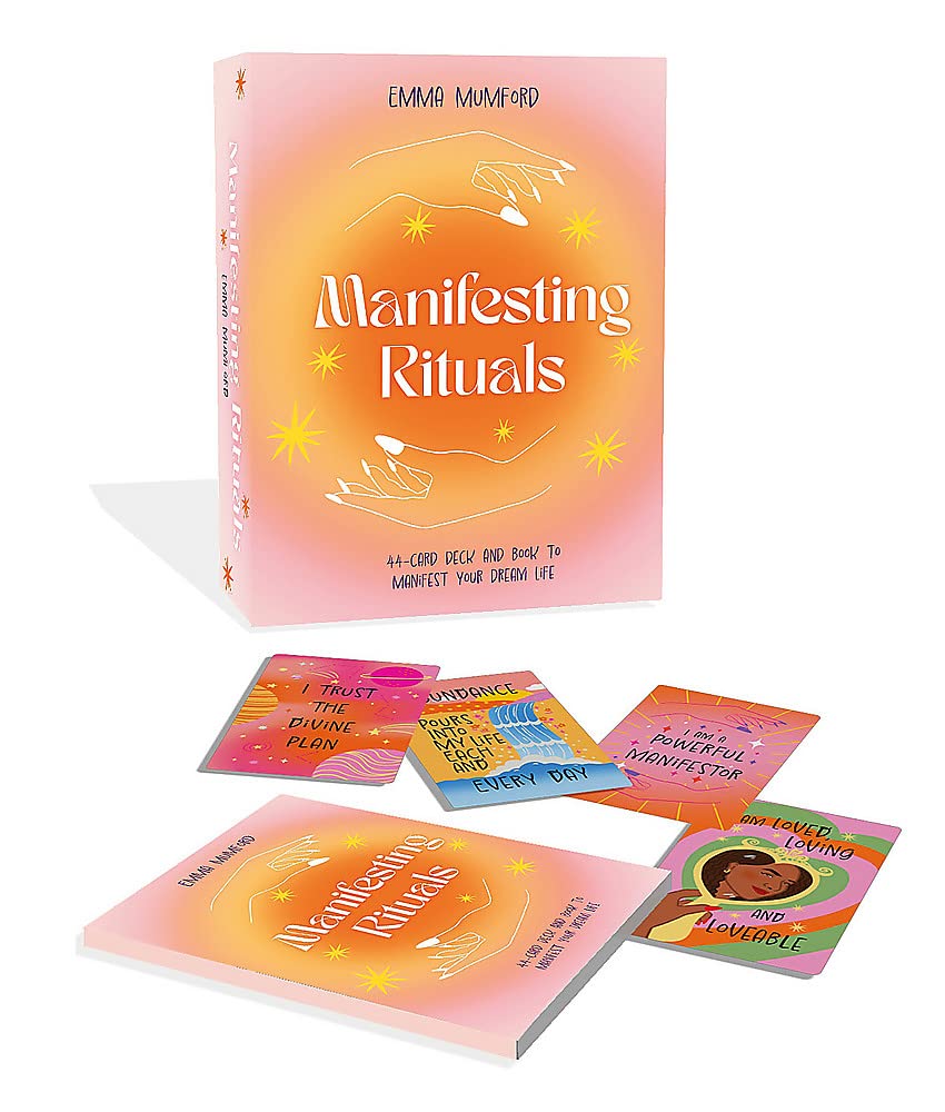 Manifesting Rituals: 44-card Deck & Guidebook to Manifest Your Dream Life [Emma Mumford]