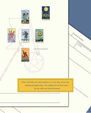 Load image into Gallery viewer, The Weiser Tarot Card Sticker Book
