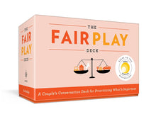 Load image into Gallery viewer, The Fair Play Deck: A Couple&#39;s Conversation Deck For Prioritizing What&#39;s Important [Eve Rodsky]
