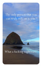 Load image into Gallery viewer, Disappointing Affirmations Deck: 52 Affirmation Cards [Dave Tarnowski]

