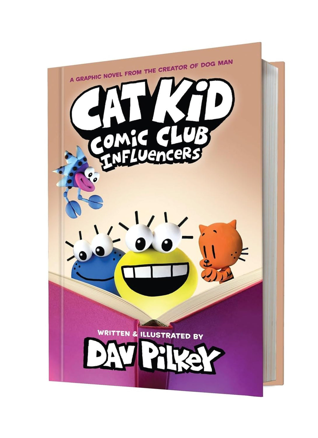 Cat Kid Comic Club #5: Influencers [Dav Pilkey]