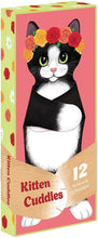Load image into Gallery viewer, Kitten Cuddles 12 Notecards &amp; Envelopes [Chronicle Books]
