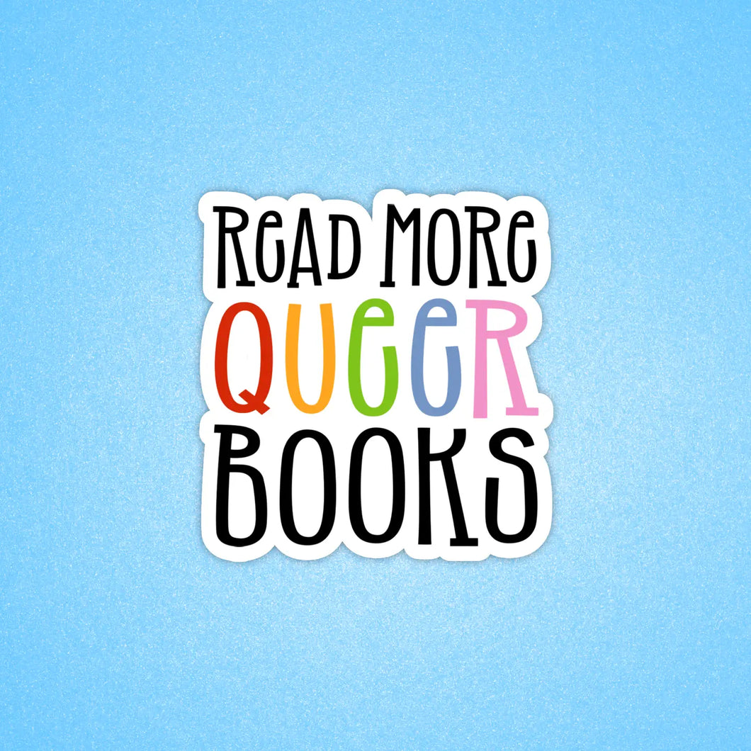 Read More Queer Books Sticker