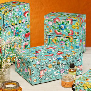Saanvi Handpainted Floral Box
