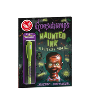 Goosebumps Haunted Ink Activity Book [Klutz Press]