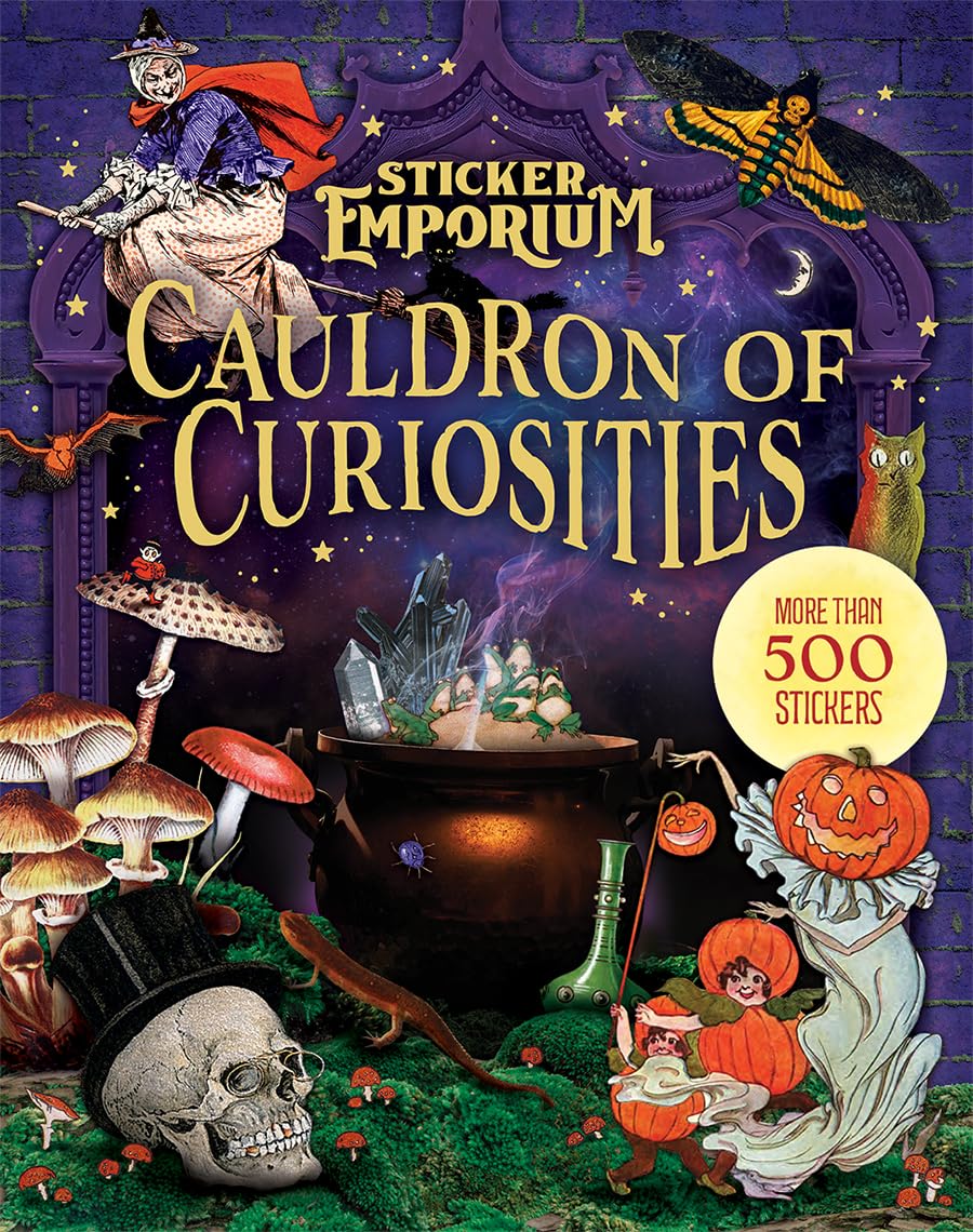 Sticker Emporium Cauldron of Curiosities [Powell Jordano & Parragon Books]