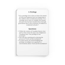 Load image into Gallery viewer, Decolonization &amp; Me Conversation Cards [Phyllis Webstad &amp; Kristy McLeod]
