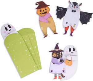 Halloween Hugs Notecards [Verónika Cháves Morales]