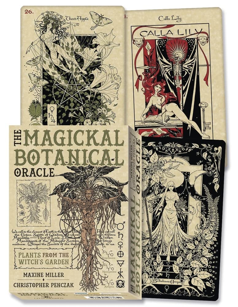 The Magickal Botanical Oracle: Plants From The Witch's Garden [Maxine Miller & Christopher Penczak]