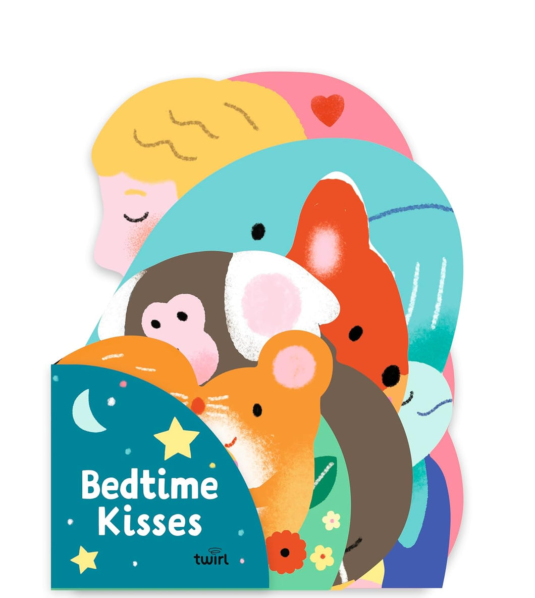 Bedtime Kisses Board Book [Élisabeth de Lambilly & Mélisande Luthringer]