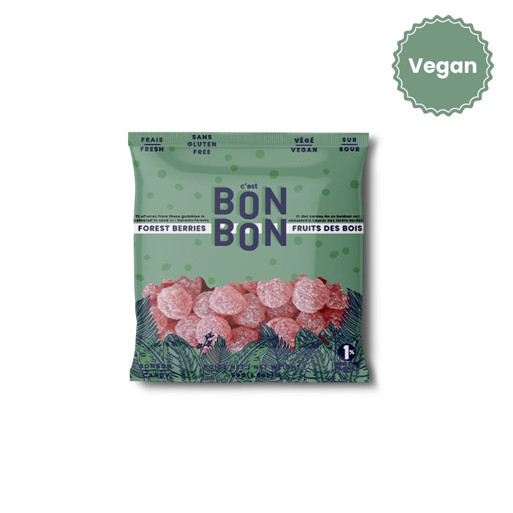 La boîte à bonbons Mini Pack Forest Berries