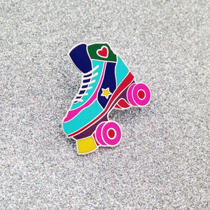 Roller Skate Enamel Pin