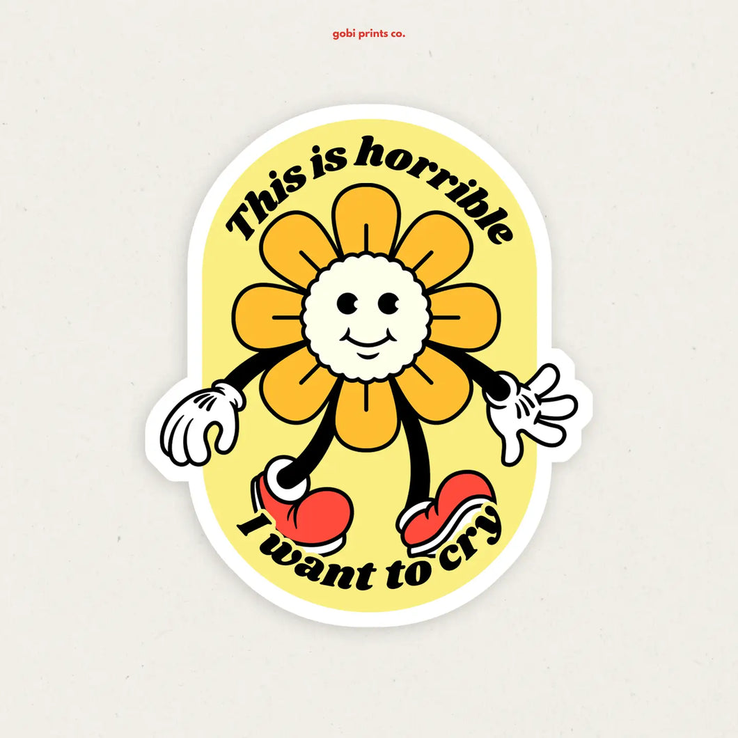 This Is Horrible Sticker