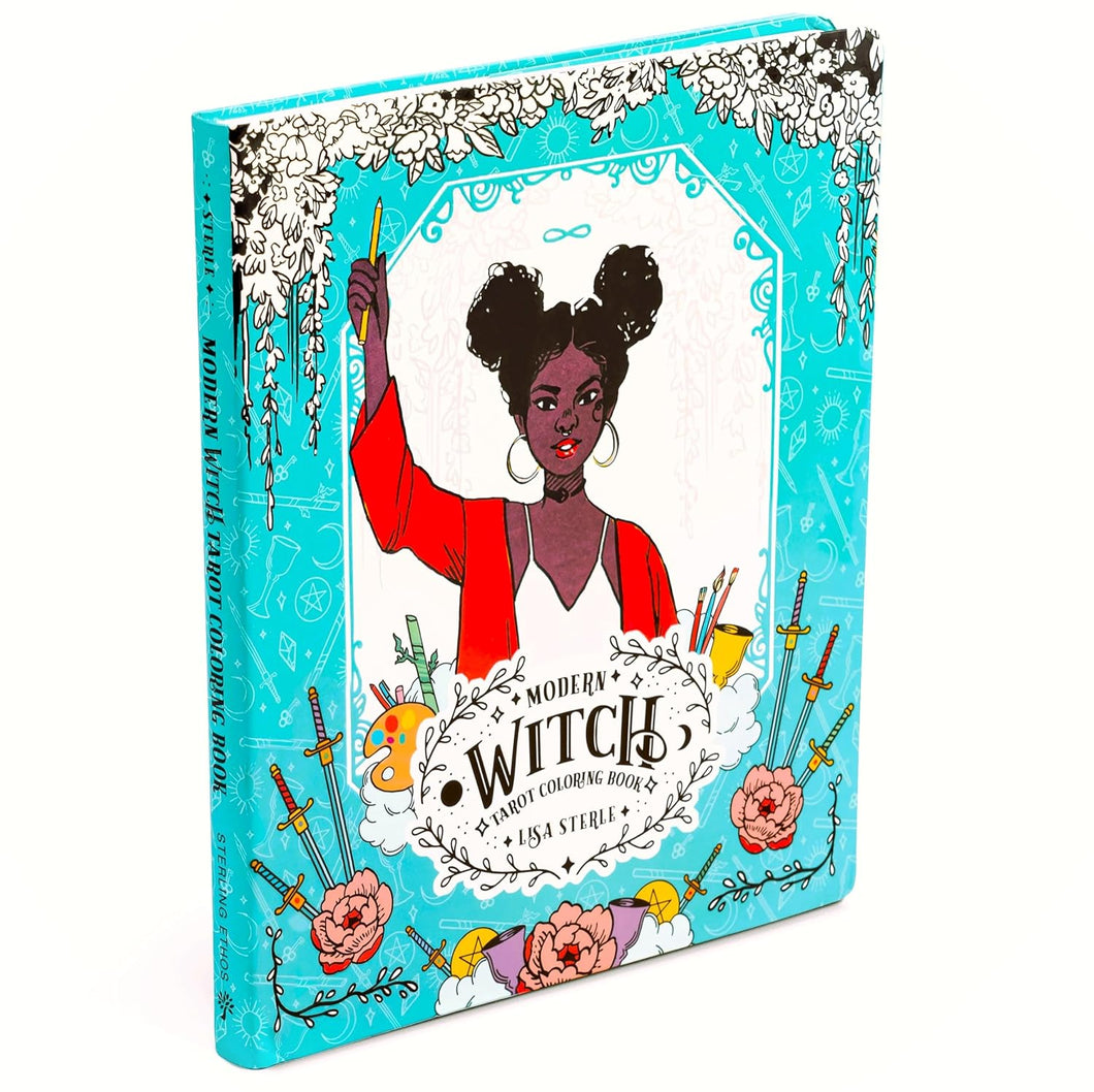 Modern Witch Tarot Coloring Book [Lisa Sterle]