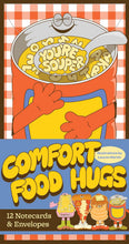 Load image into Gallery viewer, Comfort Food Hugs: 12 Notecards &amp; Envelopes  [Chronicle Books]
