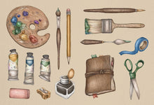 Load image into Gallery viewer, The Collector's Curio: A Sticker Treasury [Jessica Roux] ***RELEASE DATE SEPT. 22, 2026***
