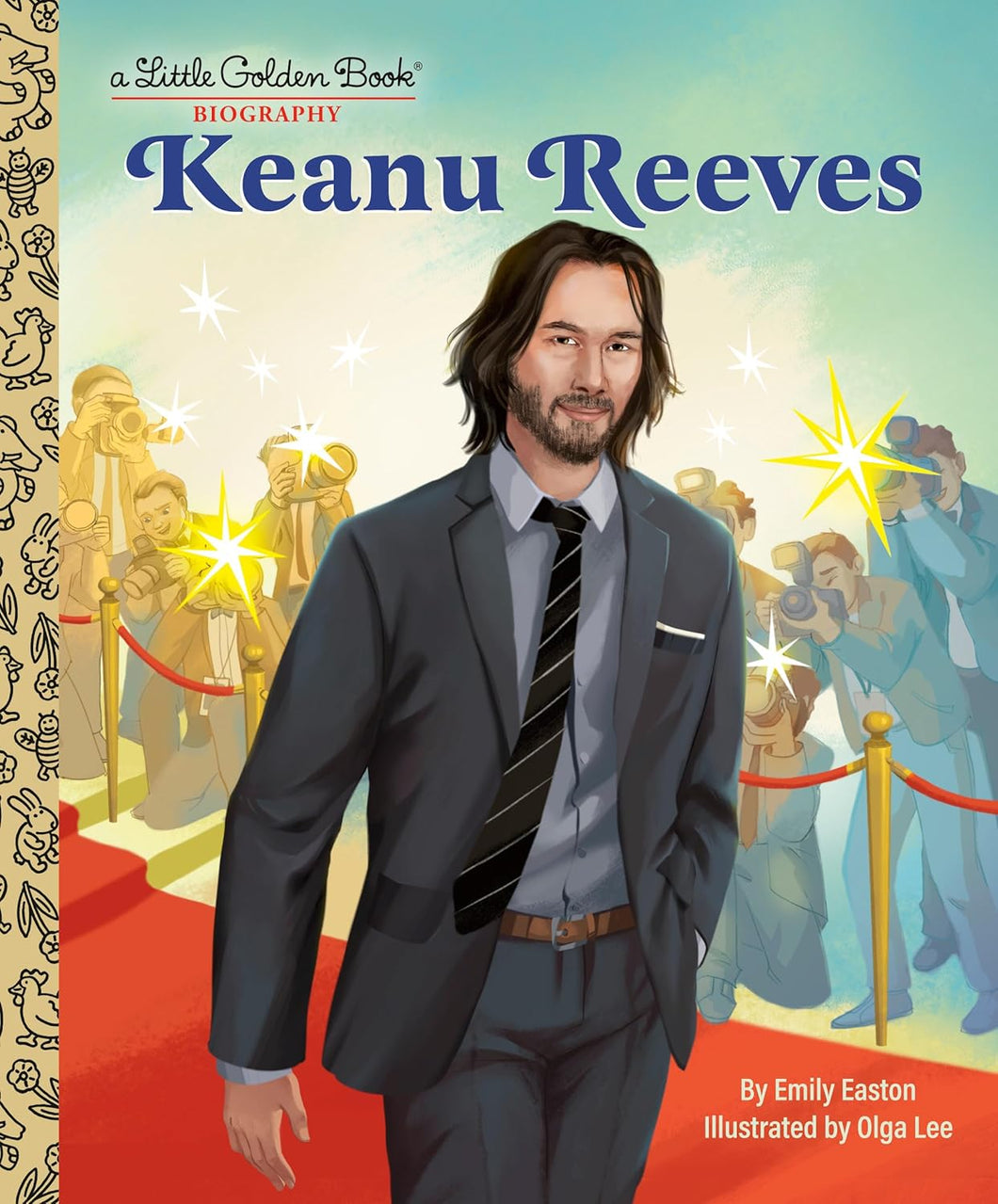 Keanu Reeves: A Little Golden Book Biography [Emily Easton & Olga Lee]