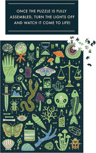 Occult & Curious 1000 Piece Glow In The Dark Puzzle [Galison]