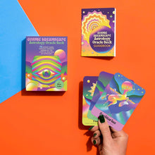 Load image into Gallery viewer, Cosmic Dreamscape Astrology Oracle Deck: 72 Cosmic Cards For Daily Guidance Inspired By The Mystical Practice Of Astrology [Nina Kahn]
