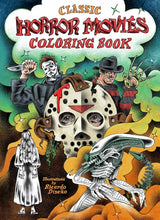 Load image into Gallery viewer, Classic Horror Movies Coloring Book [Ricardo Diseño]
