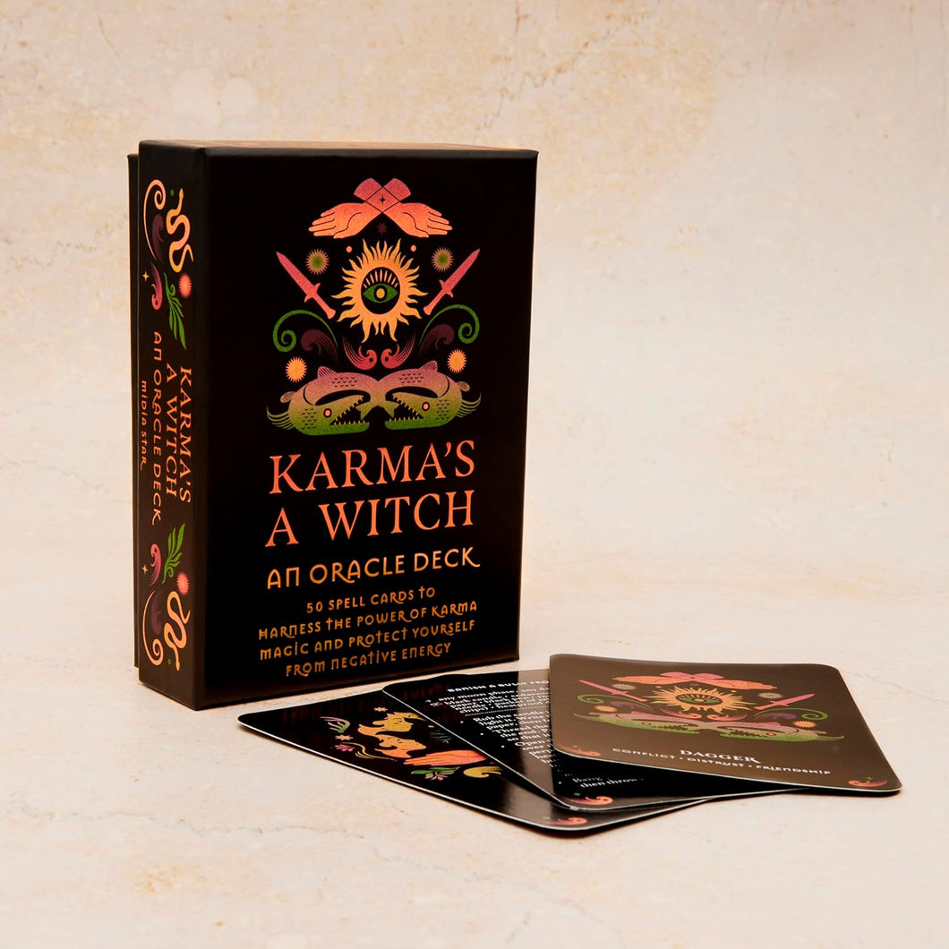 Karma's A Witch: An Oracle Deck [Midia Star].  ***RELEASE DATE OCT. 2025***
