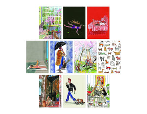 Dog Box: 100 Postcards by 10 Artists