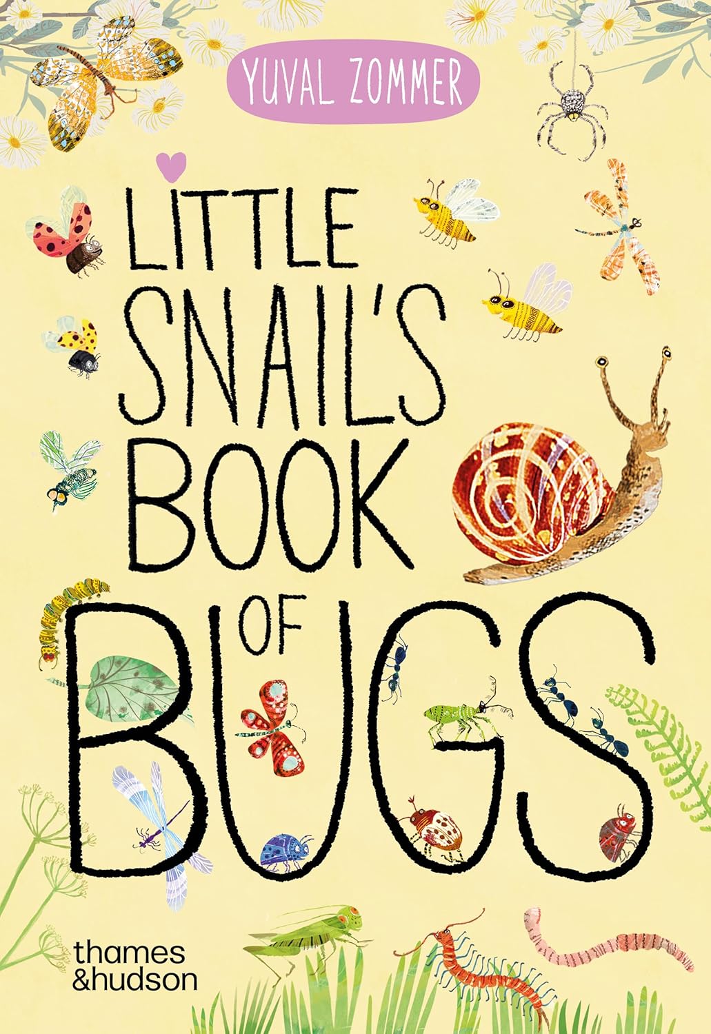 Little Snail's Book Of Bugs Board Book [Yuval Zommer]