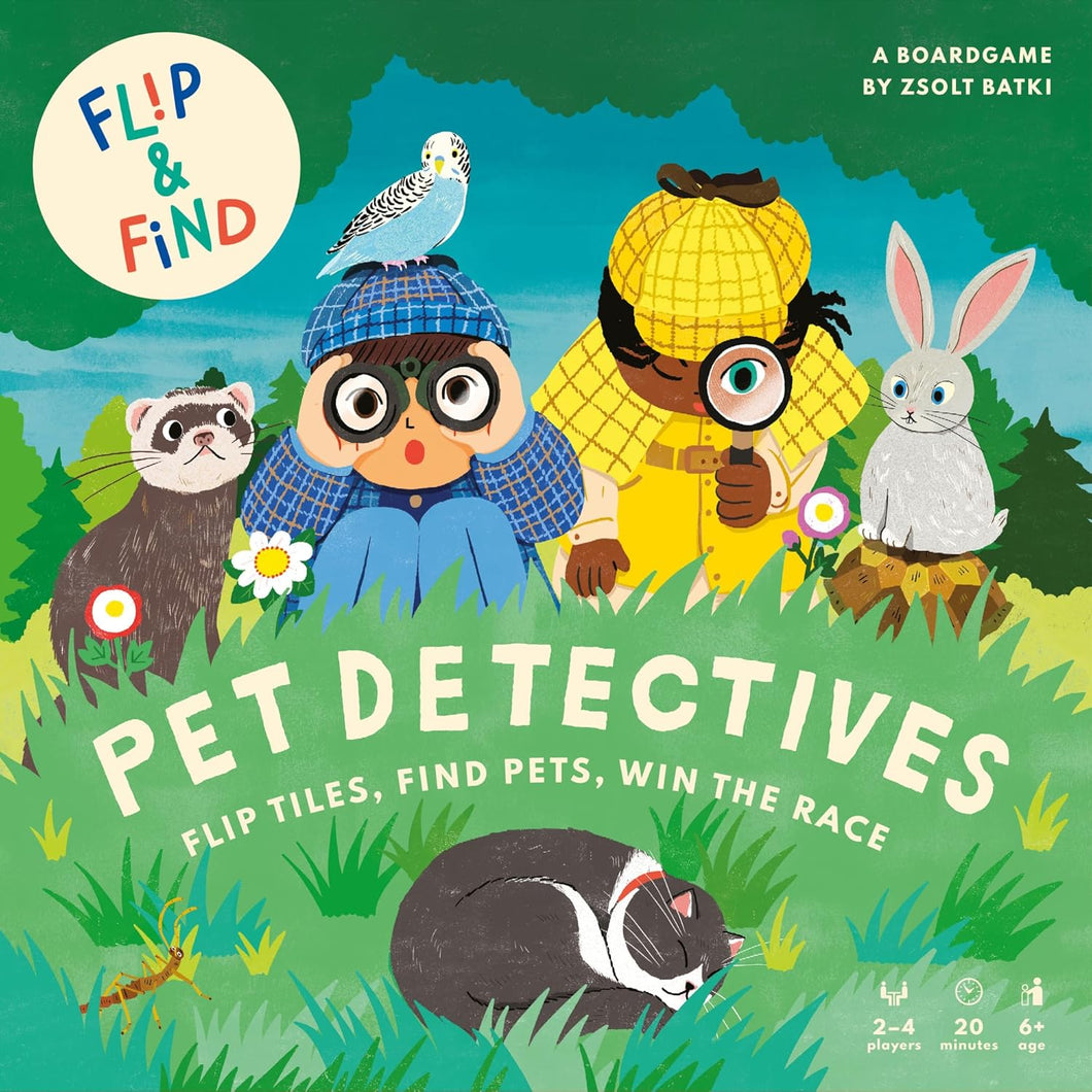 Flip and Find: Pet Detectives [Zsolt Batki illustrated by Yeji Yun]