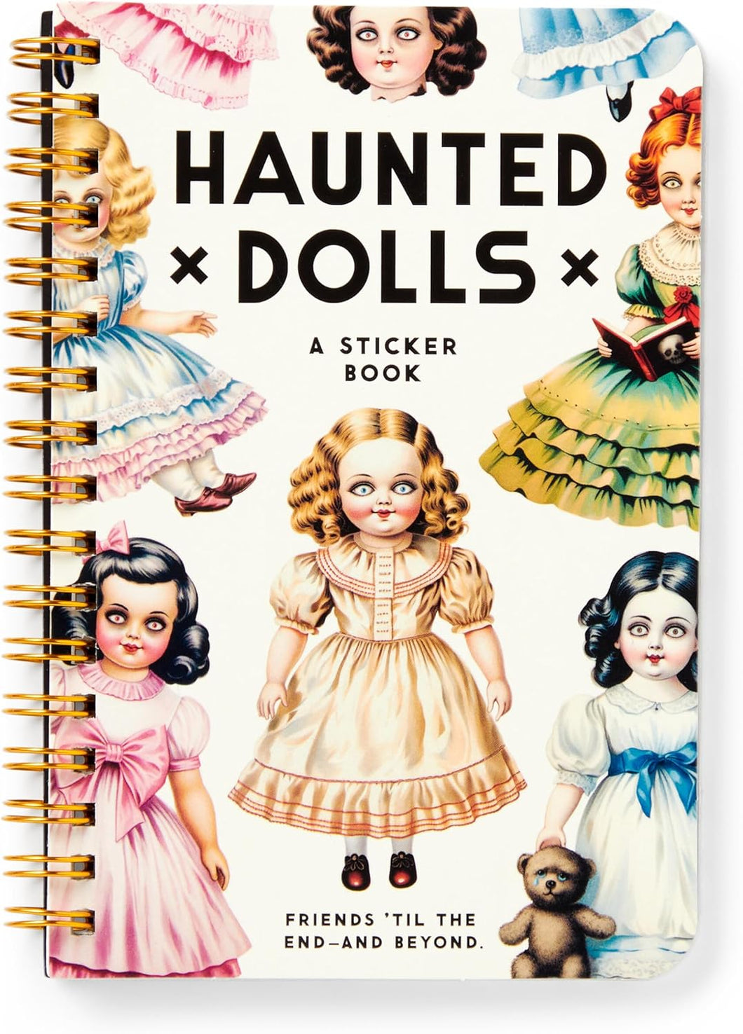 Haunted Dolls Sticker Book [Brass Monkey]