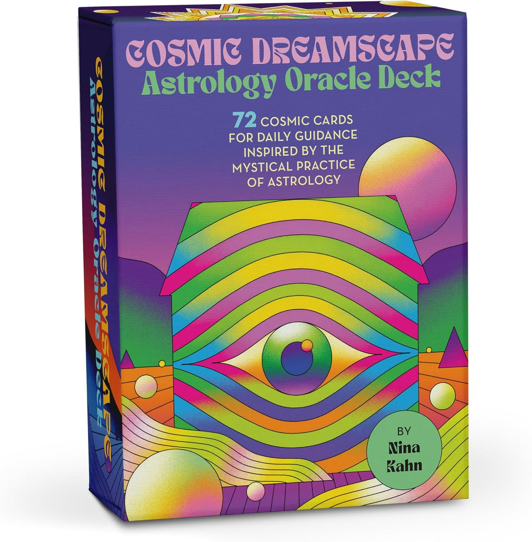 Cosmic Dreamscape Astrology Oracle Deck: 72 Cosmic Cards For Daily Guidance Inspired By The Mystical Practice Of Astrology [Nina Kahn]