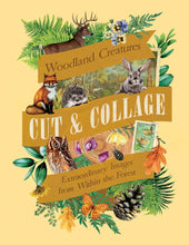 Load image into Gallery viewer, Cut &amp; Collage Woodland Creatures Extraordinary Images from Within the Forest [Earth Aware Editions]
