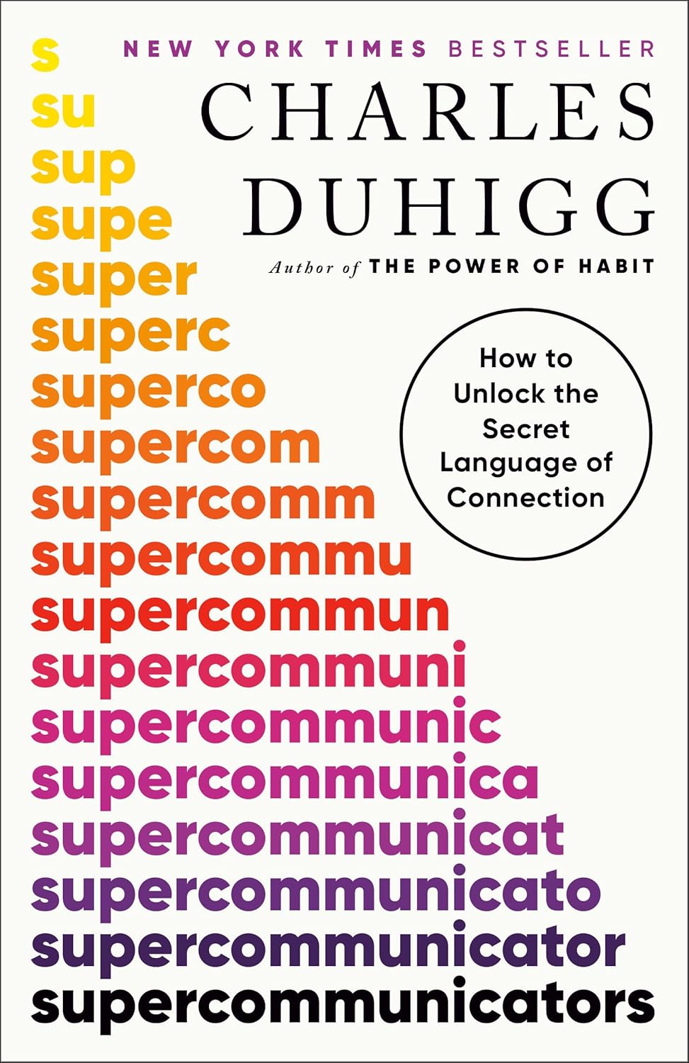Supercommunicators: How To Unlock The Secret Language Of Connection [Charles Duhigg]