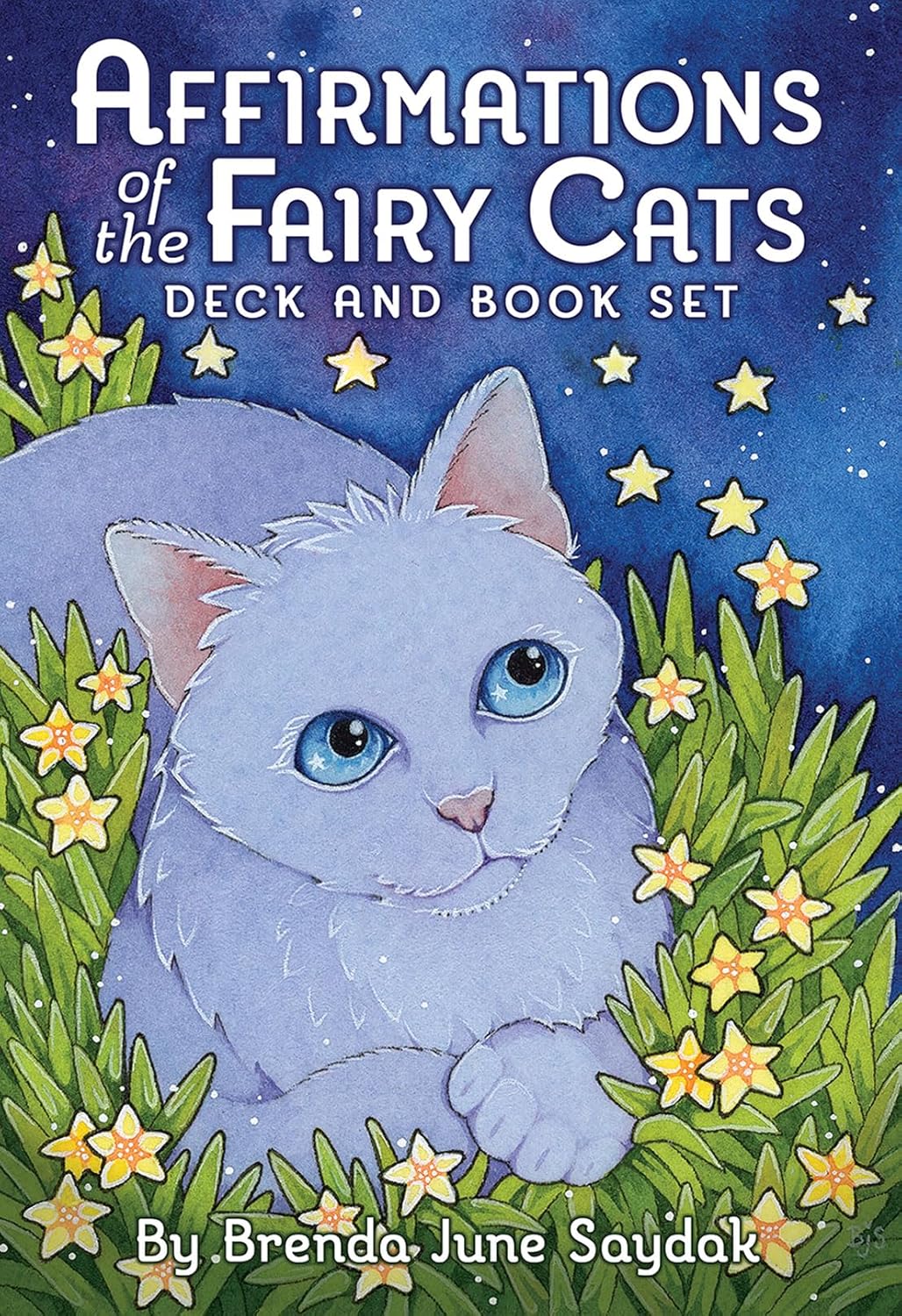 Affirmations Of The Fairy Cats Deck And Book Set [Brenda June Saydak]