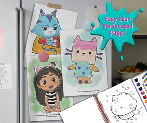 Gabby's Dollhouse Deluxe Poster Paint & Color