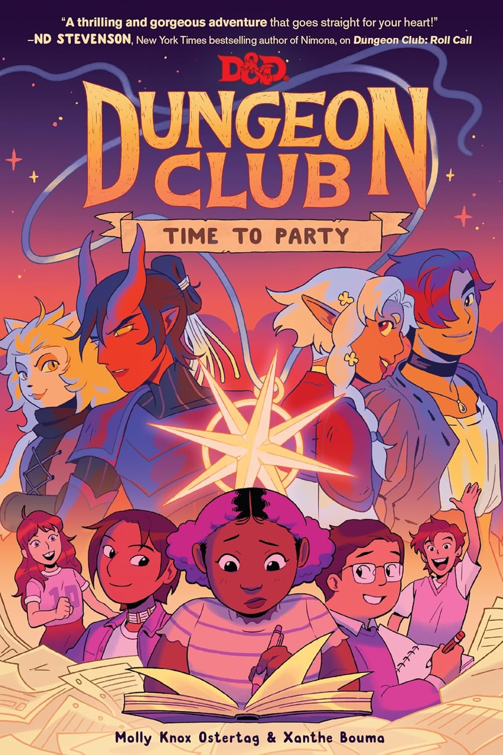 Dungeons & Dragons: Dungeon Club: Time To Party: A Graphic Novel [Molly Knox Ostertag & Xanthe Bouma]