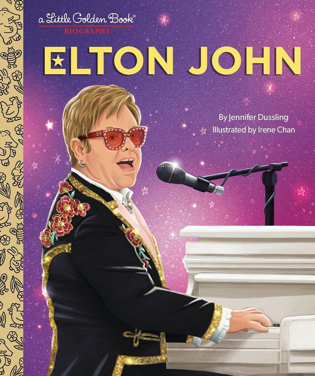 Elton John: A Little Golden Book Biography [Jennifer Dussling & Irene Chan]