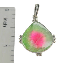 Load image into Gallery viewer, Watermelon Tourmaline Teardrop Pendant
