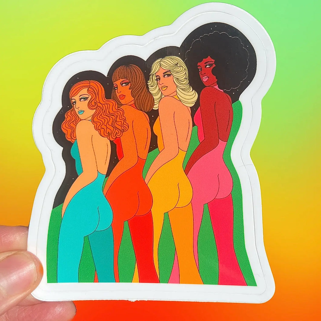 Disco Divas Sticker