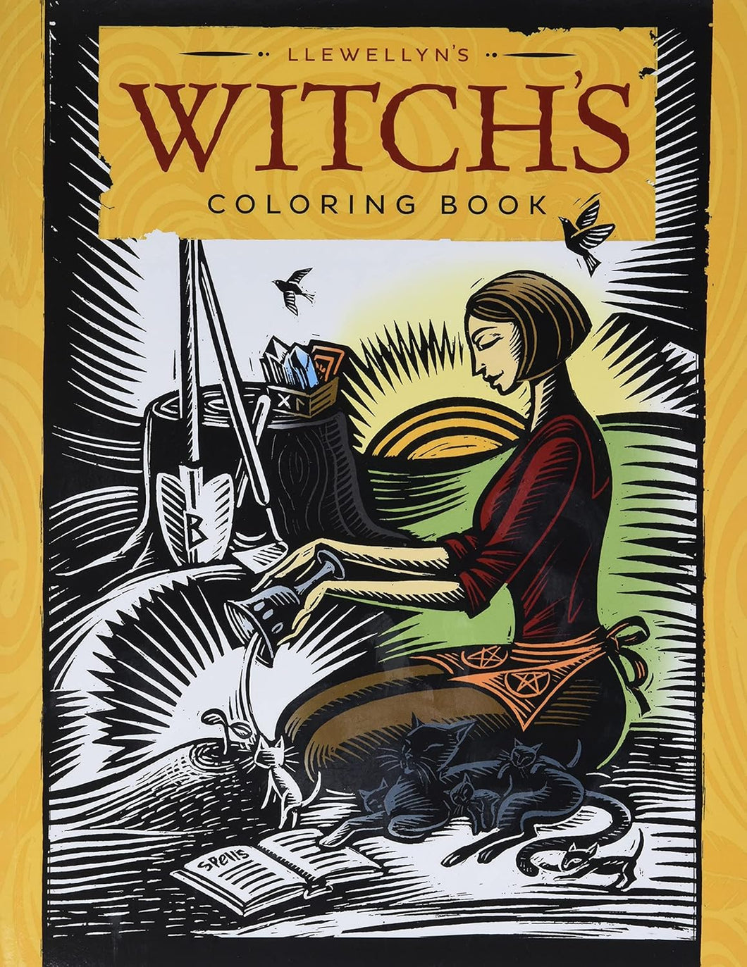 Llewellyn's Witch's Coloring Book [Mickie Mueller]