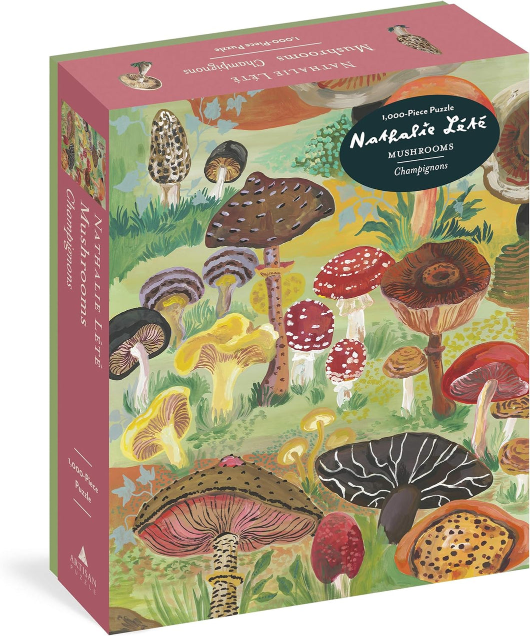 Mushrooms 1000 Piece Puzzle [Nathalie Lété]