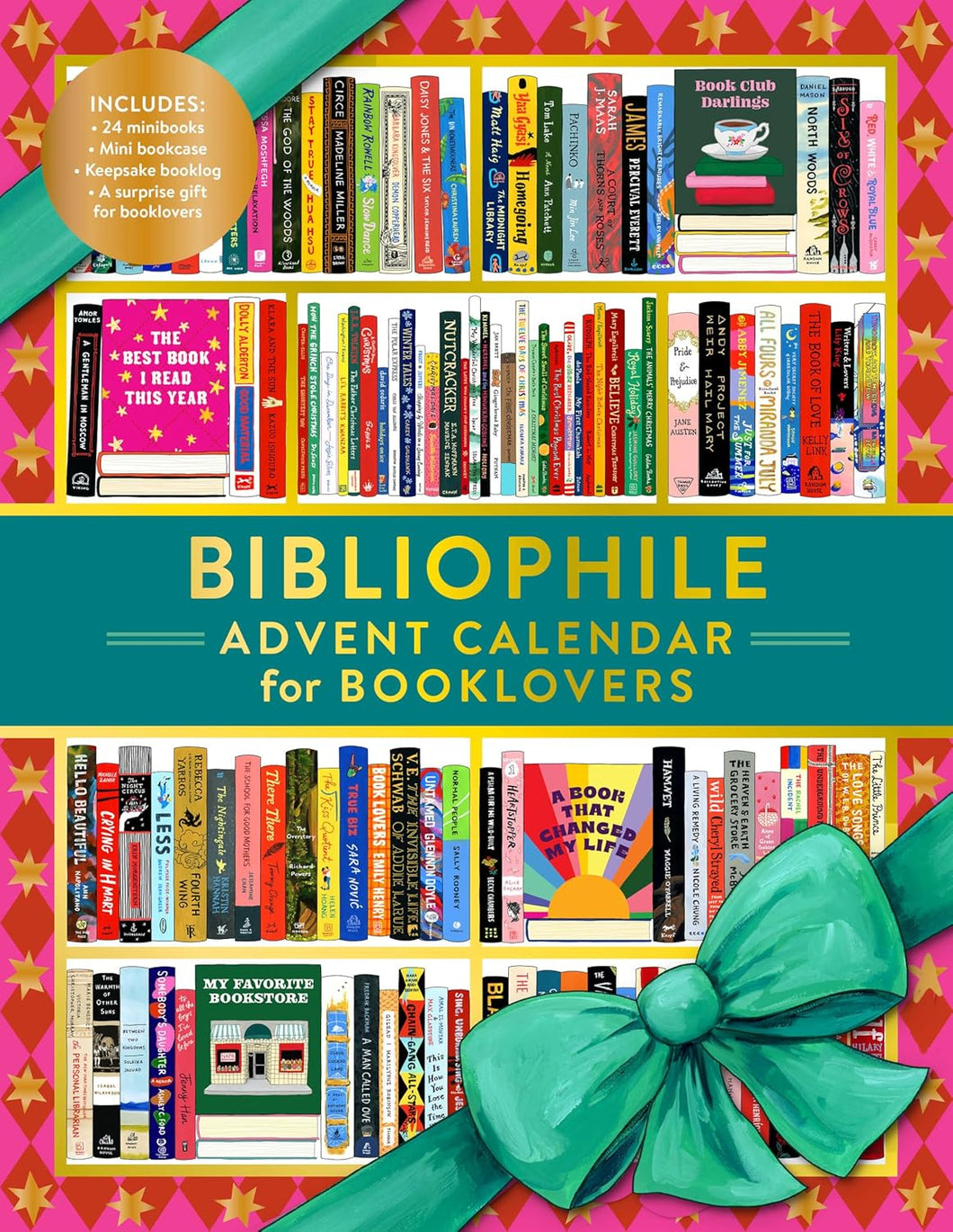 Bibliophile Advent Calendar For Booklovers [Jane Mount]