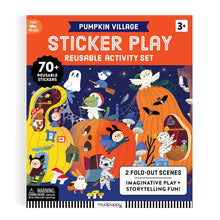 Load image into Gallery viewer, Pumpkin Village Sticker Play Reusable Activity Set
